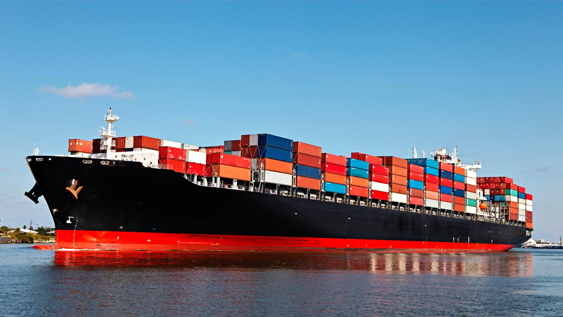 Container Ship at Port